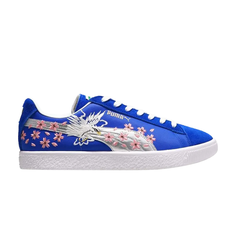 Кроссовки atmos x Suede Vintage Made in Japan Puma, синий