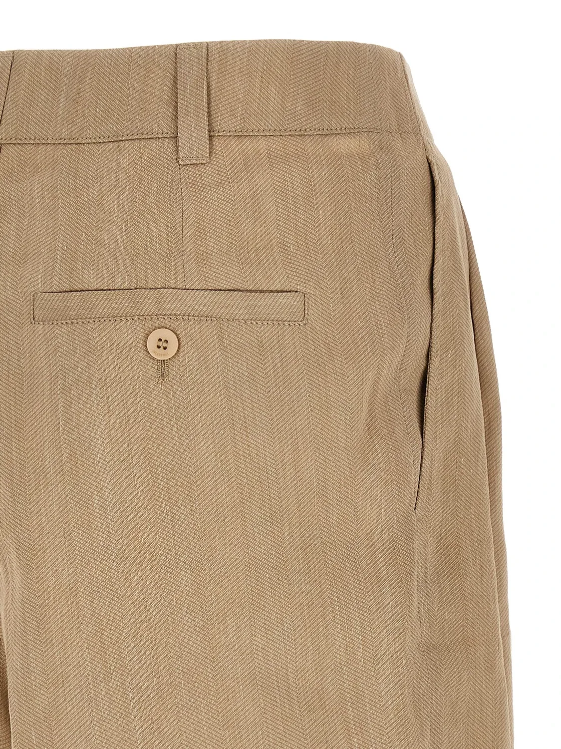 Шорты-бермуды 'Le Short Pastro' JACQUEMUS, бежевый — фото 4