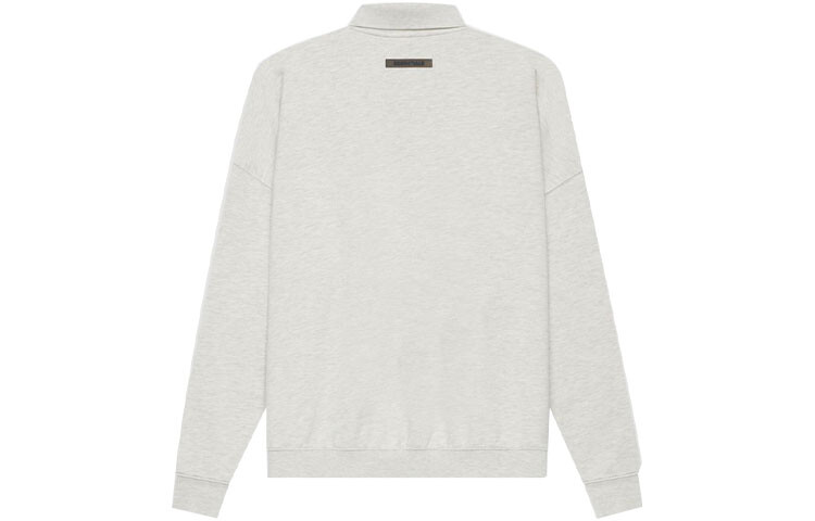 Рубашка поло унисекс овсянка Fear Of God Essentials, светло-бежевый — фото 2