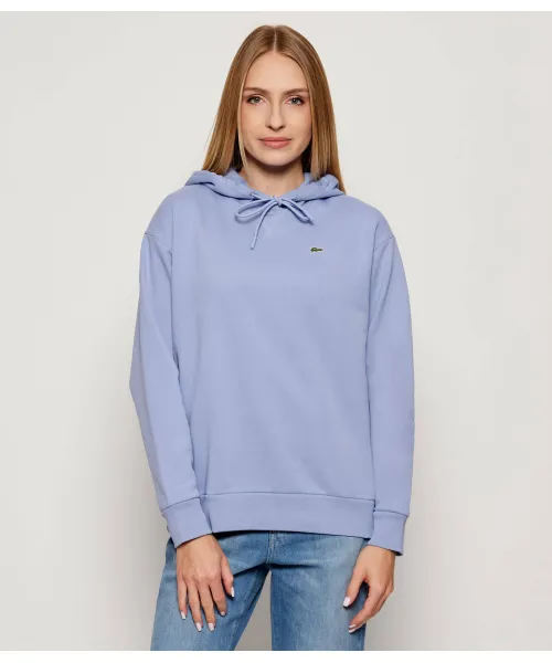 

Толстовка Oversize fit Lacoste, фиолетовый
