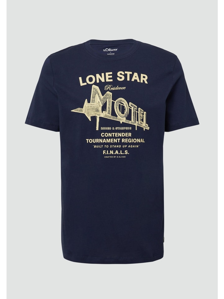 

Футболка цвета 58D1_глубокий синий s.Oliver