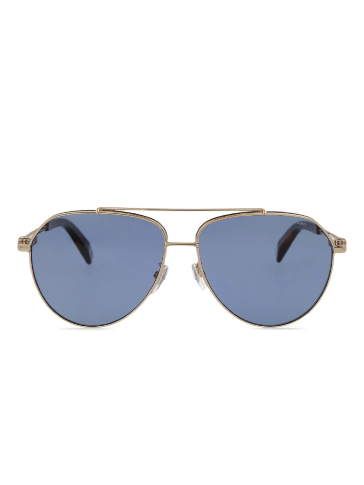 

Chopard Eyewear солнцезащитные очки с логотипом, золотой