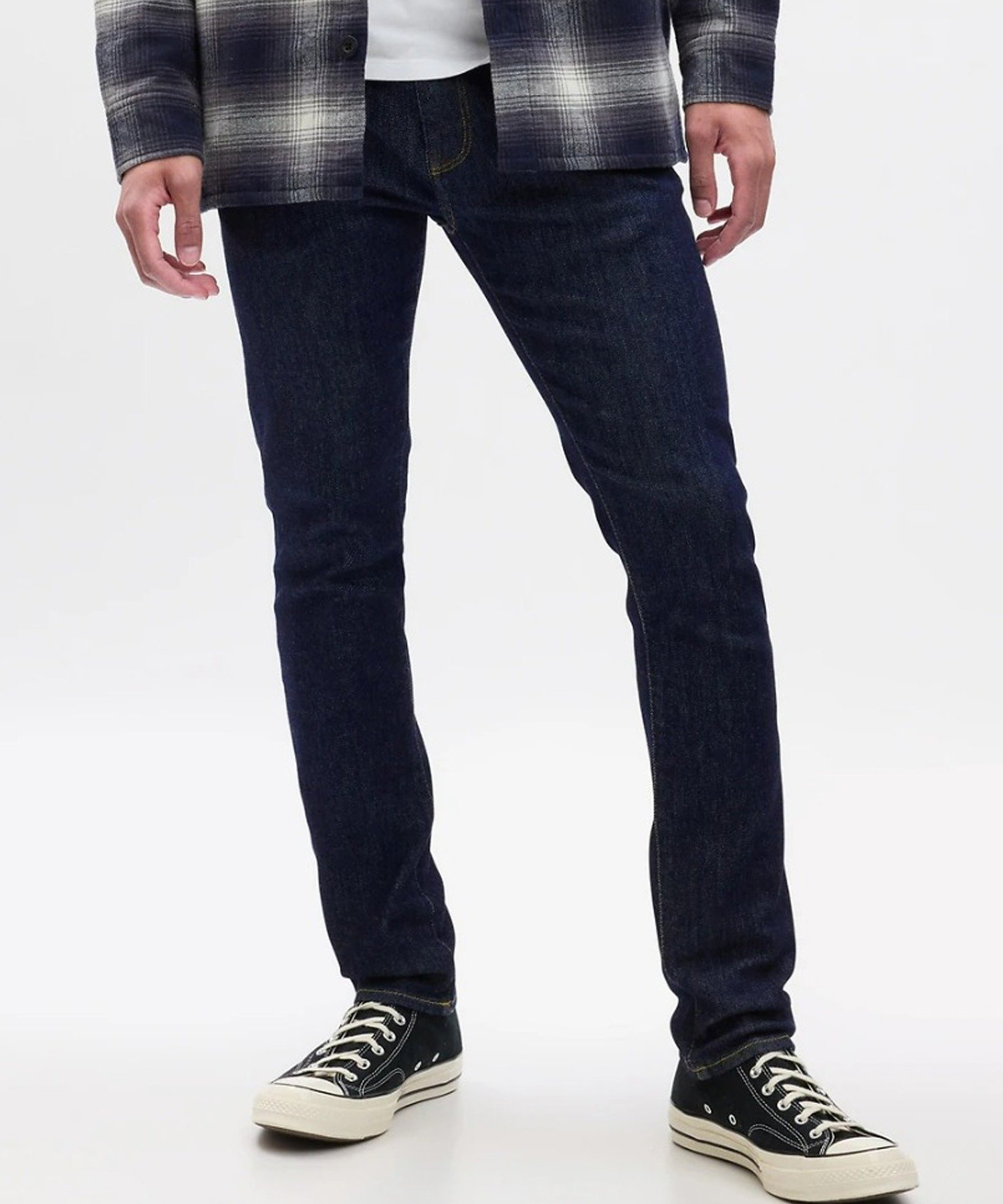 (M) Джинсы SoftMax Skinny Fit GAP, DARK_RINSE