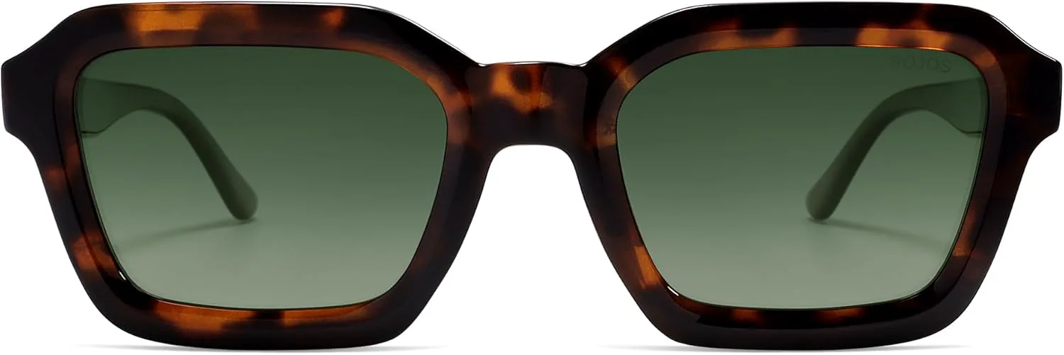 

Солнцезащитные очки SOJOS Retro Polarized Square Sunglasses для женщин и мужчин, винтажные, в стиле 70-х, 80-х, 90-х, шестиугольные, модель SJ2377, Multicolor