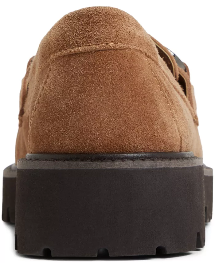 Женские лоферы Danrose с массивной подошвой и металлической вставкой ALDO, коричневый — фото 2