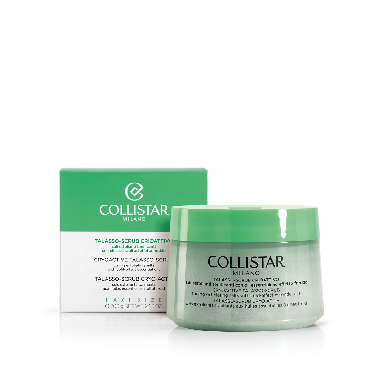 Скраб для тела speciale corpo perfetto talasso-scrub crioattivo Collistar, вес 700 гр. — фото 2