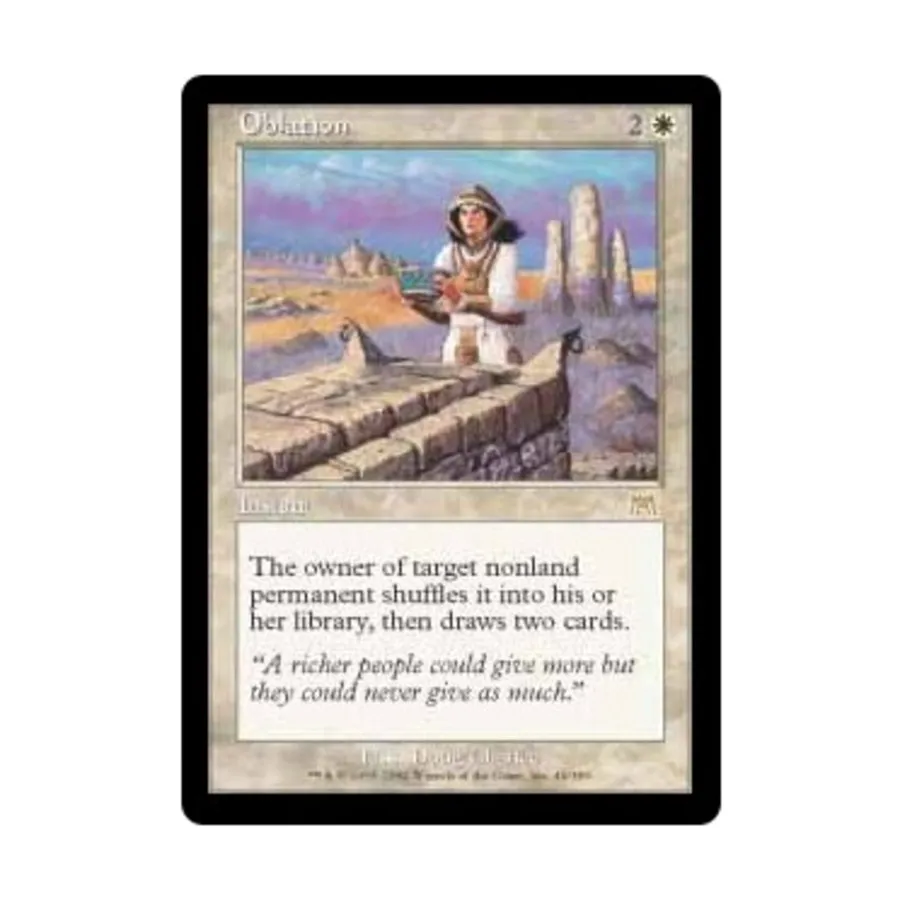 

CCG Жертвоприношение (клавиша R), MTG - Onslaught