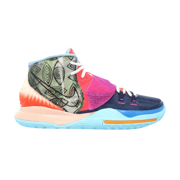 

Кроссовки Nike Kyrie 6 Preheat, разноцветный