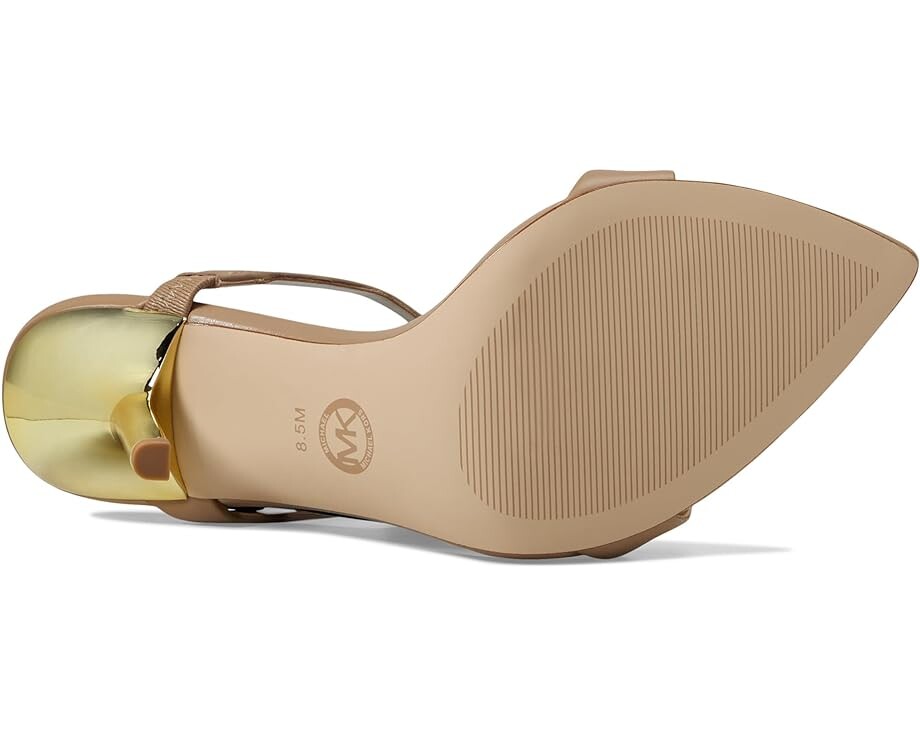 Туфли MICHAEL Michael Kors Lyssa Slide, кэмел — фото 3