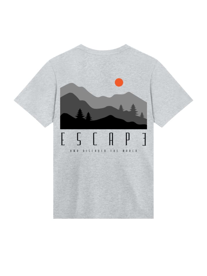 

Футболка Escape Discover the World Forest Landscape серого цвета в крапинку F4NT4STIC, Серый, Футболка Escape Discover the World Forest Landscape серого цвета в крапинку F4NT4STIC