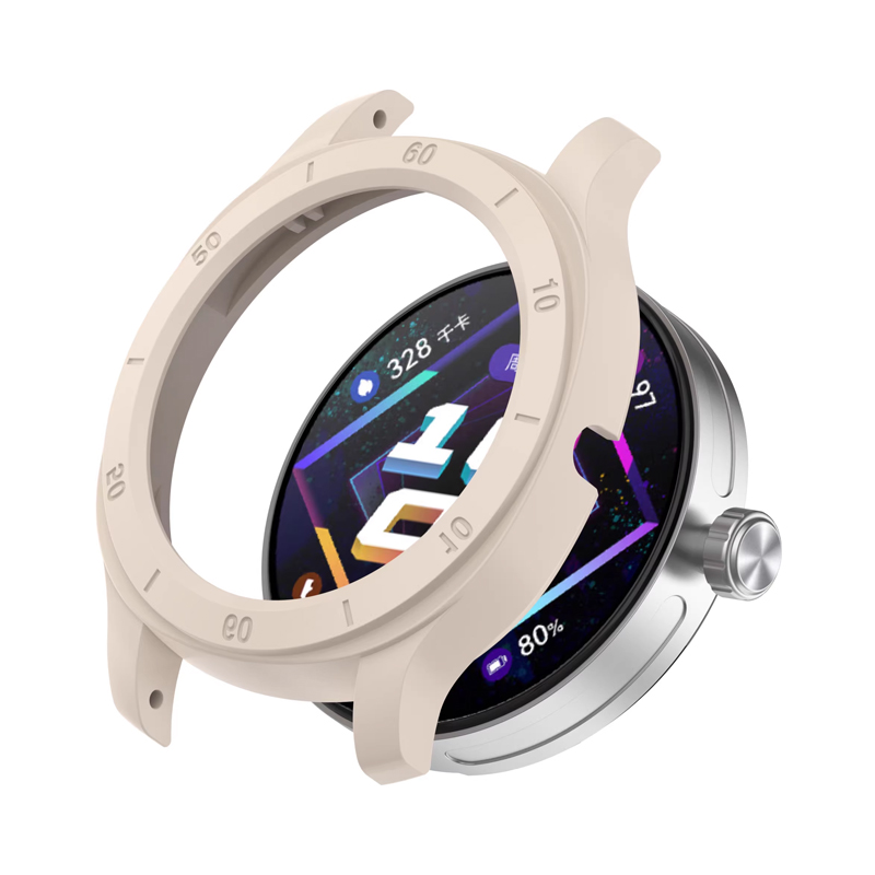 

Penc Iwatch Часы Protective Case Huawei PC Plastic Case Material Huawei Watch GT Cyber, Elegant [ivory] DIY change to 22mm