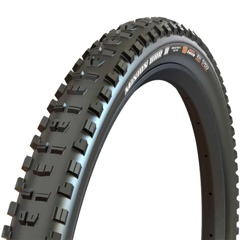 

Шина для горного велосипеда Maxxis Minion DHR II Mountain 60TPI 3CT/EXO+ Tubeless 27.5´´ x 2.50, серебряный
