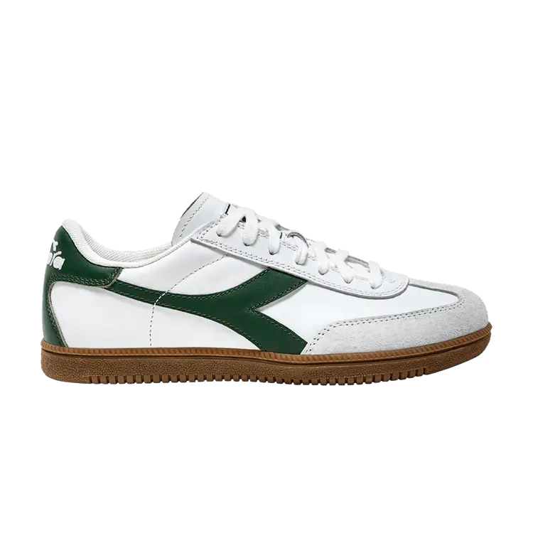 

Кроссовки Diadora Trainer White Fogliage Green, белый