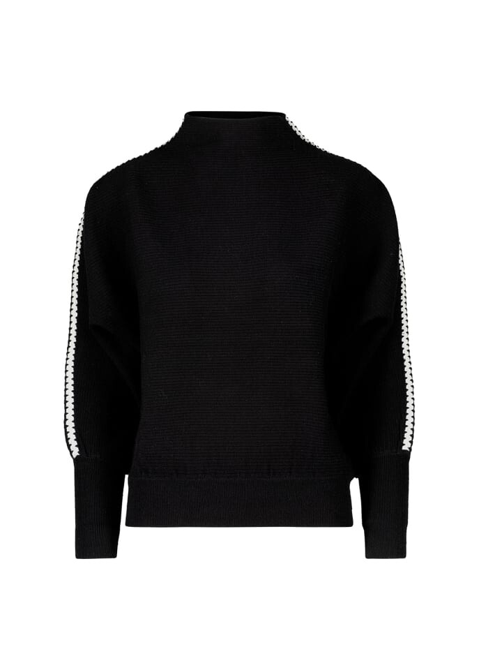 

Пуловер Zero Pullover mit Kontraststreifen, цвет Patch BlackCream