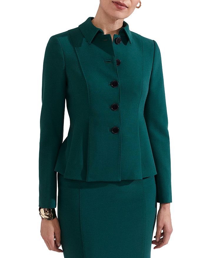 

Куртка Scarlett с пуговицами спереди HOBBS LONDON, зеленый