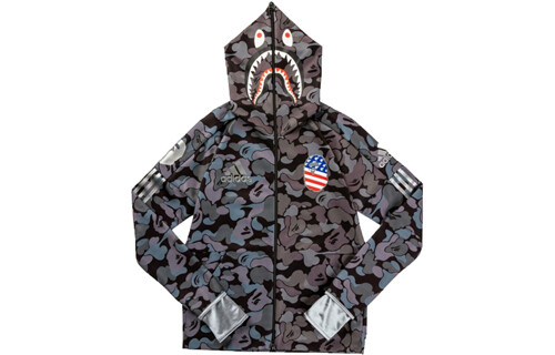 

Толстовка Bathing Ape X для мужчин Adidas