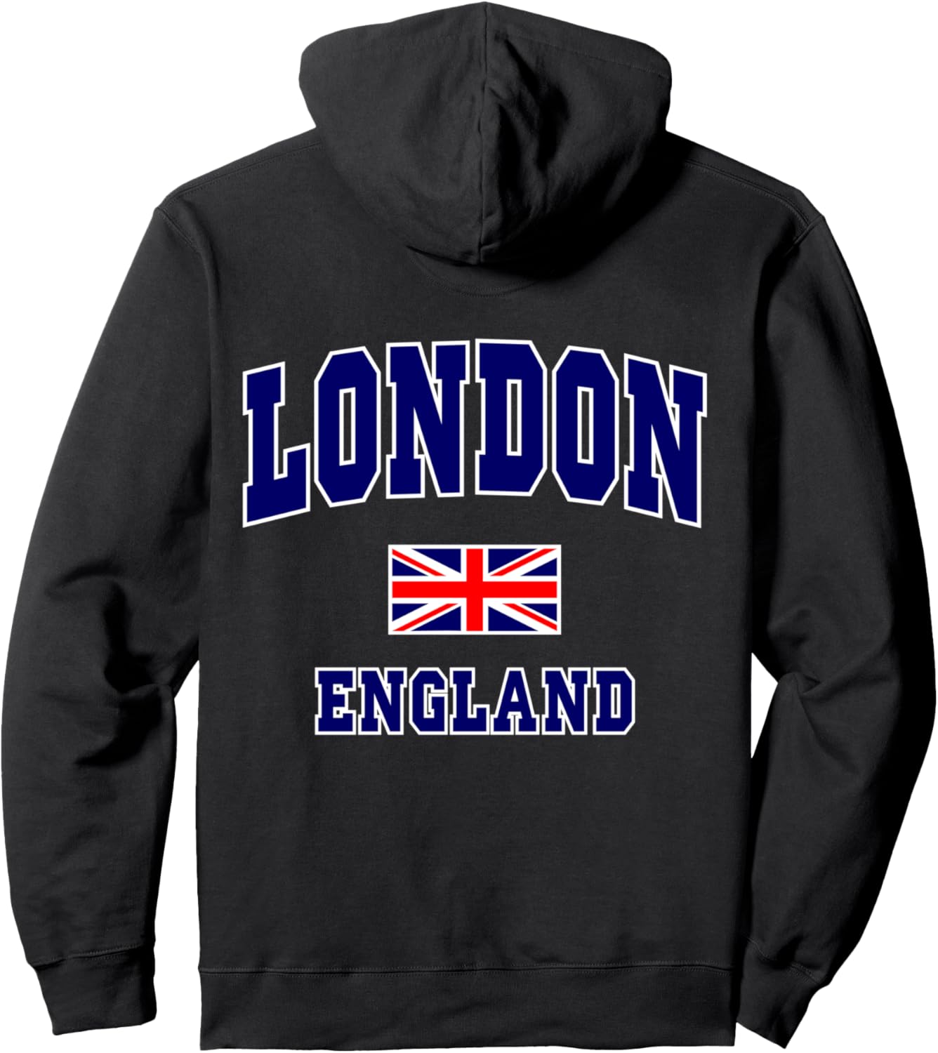 

Худи UA London Varsity London Union Jack England, черная London Calling
