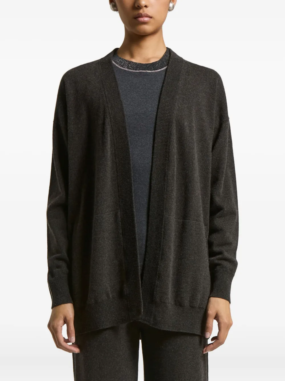 

Кардиган с длинными рукавами Peserico, коричневый