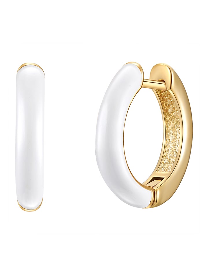 

Позолоченные серьги-кольца Yokoamii