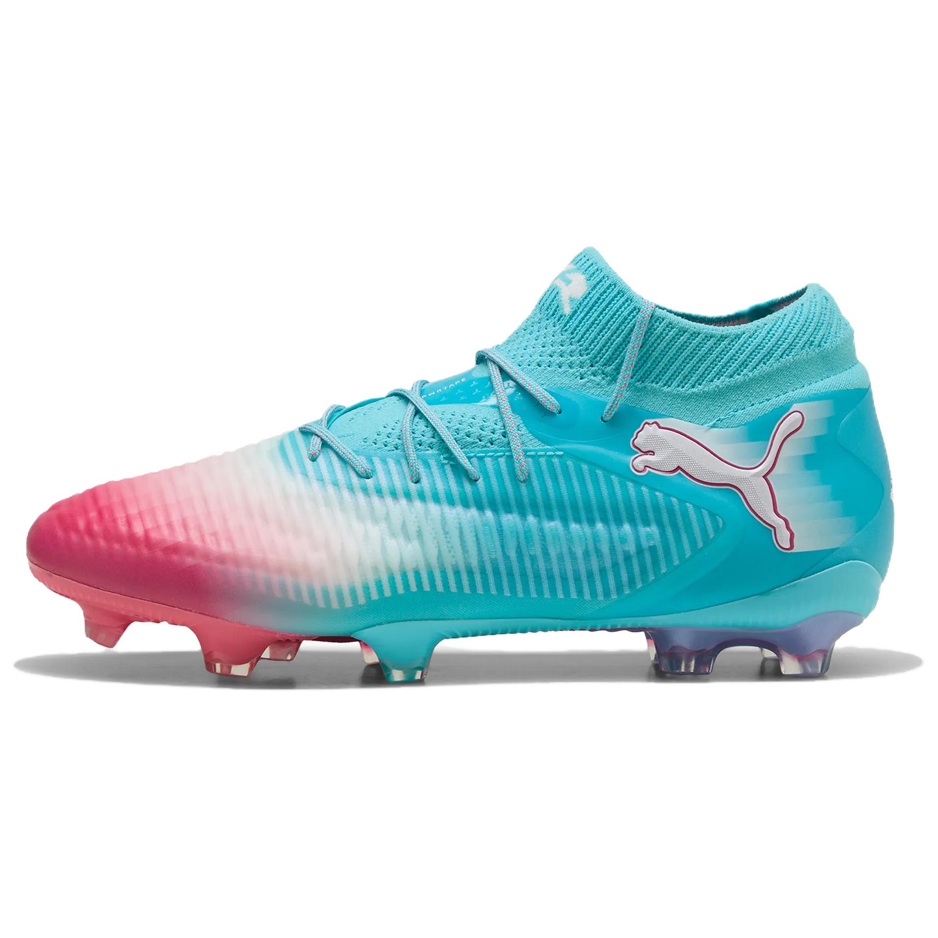 

PUMA Футбольные бутсы Future 8 Ultimate, износостойкие, дышащие, мужские, сине-розовые