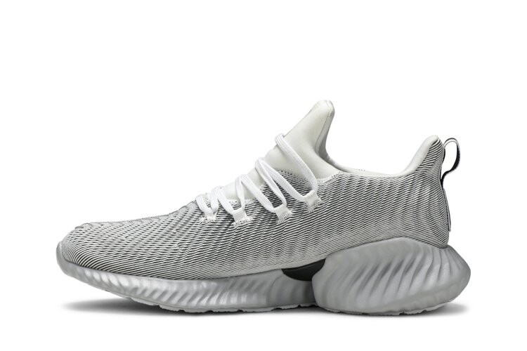 Кроссовки Adidas AlphaBounce Instinct 'Cloud White Grey Two', белый — фото 3