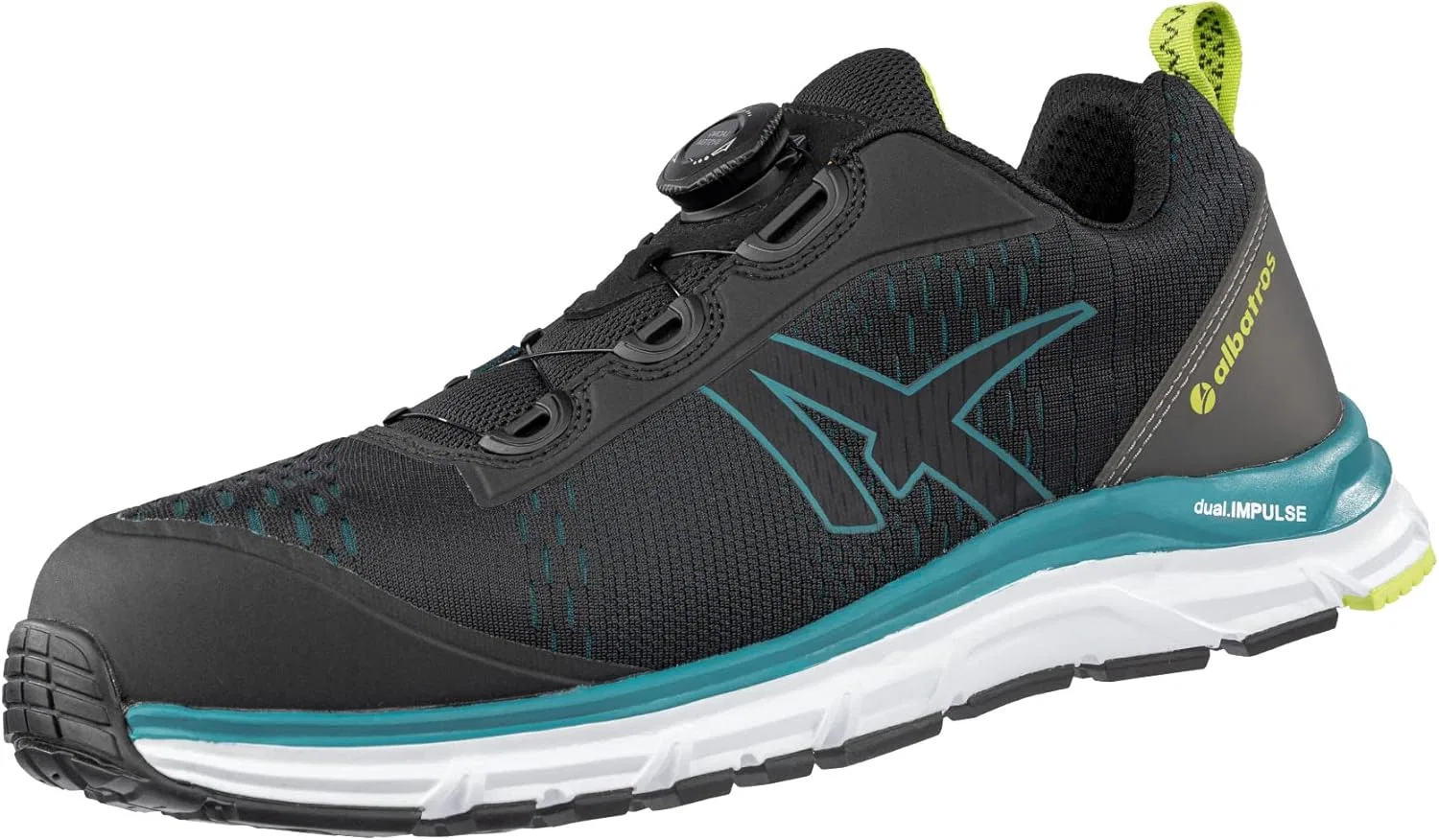 Кроссовки Albatros Unisex Aer55 Impulse Black Blue Low Trainers