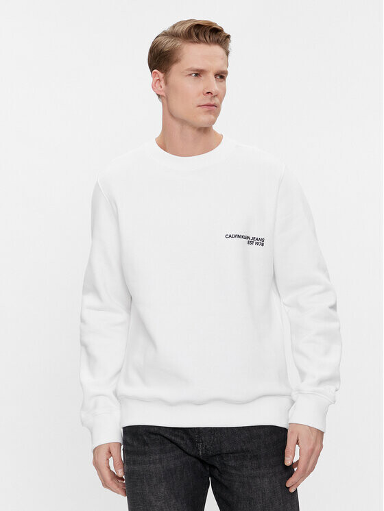 

Толстовка обычного кроя Calvin Klein, белый