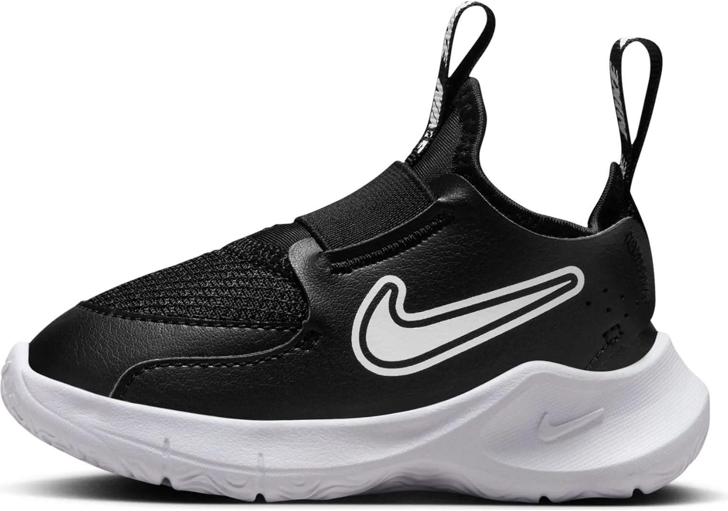 Кроссовки Nike Flex Runner 3 для мальчиков и малышей, черно-белый — фото 2