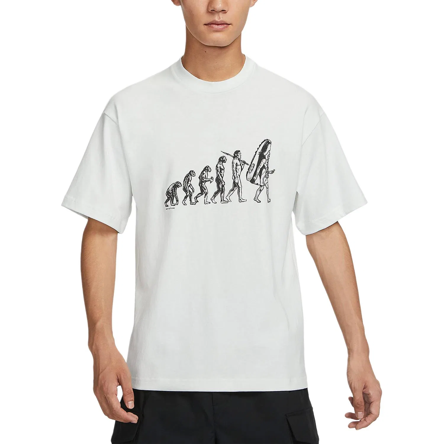 Футболка мужская Nike crew neck moderate, белый