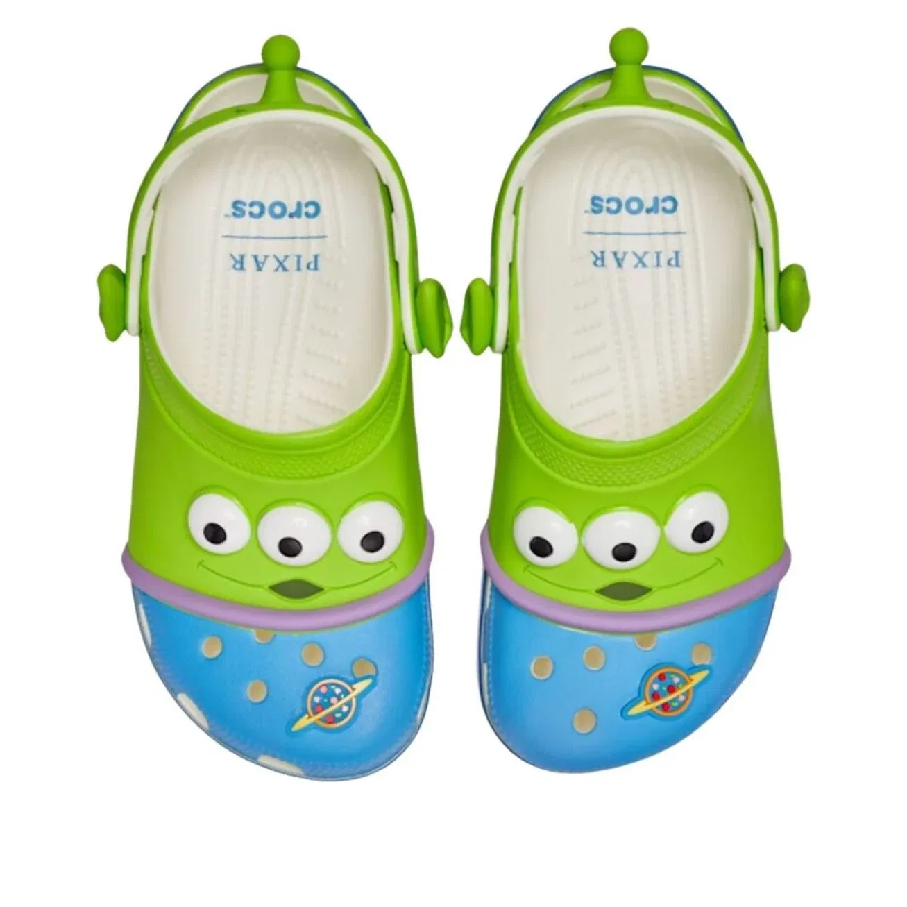 Классические сабо Crocs x Toy Story 'Alien' 213010-90H, зеленый — фото 3