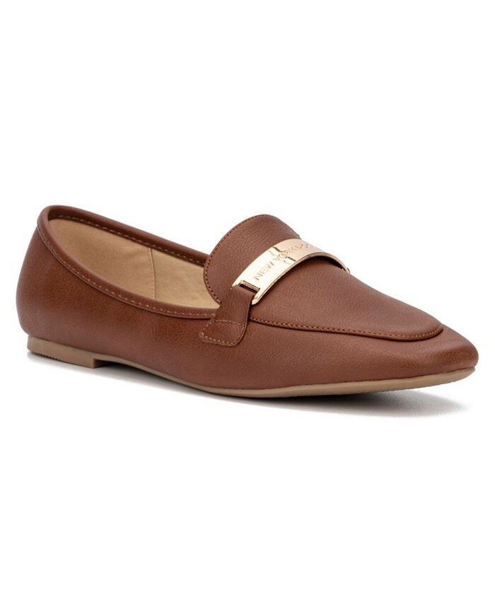 Женские лоферы Harleigh New York & Company, коричневый