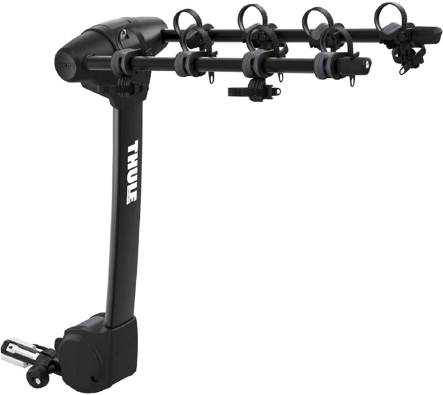 

Крепление для прицепного устройства Apex XT для 4 велосипедов Thule, черный