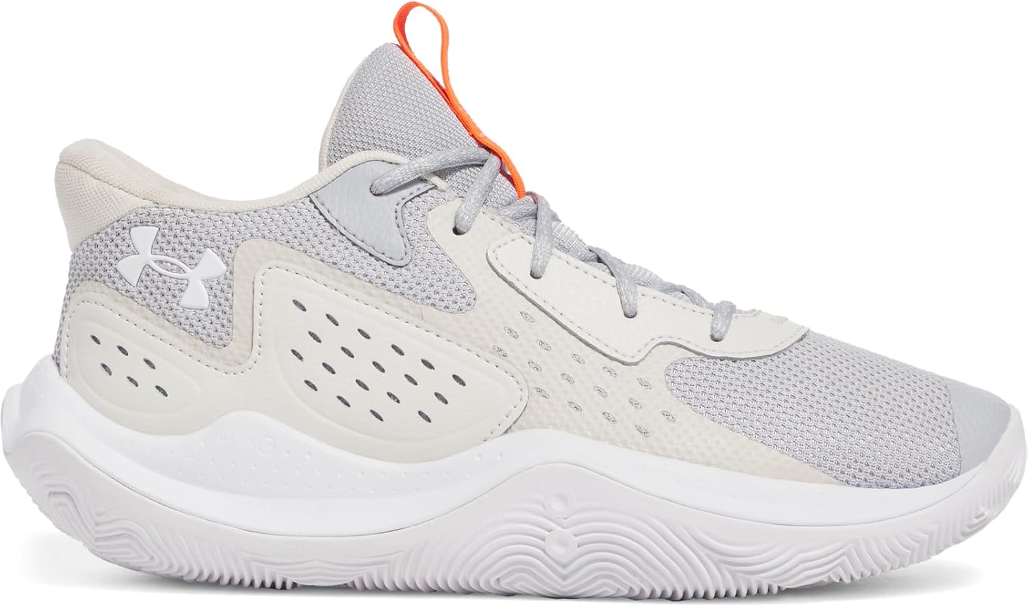 

Under Armour мужские баскетбольные кроссовки Ua Jet '23, (011) Mod Gray/Ares Red/White