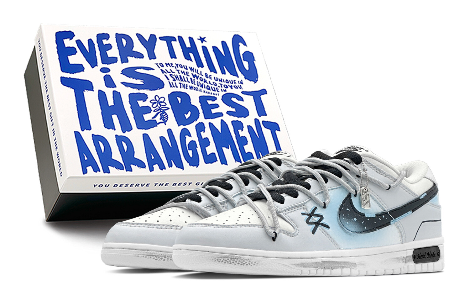 

Мужские кроссовки для скейтбординга Nike Dunk, Blue/Gray