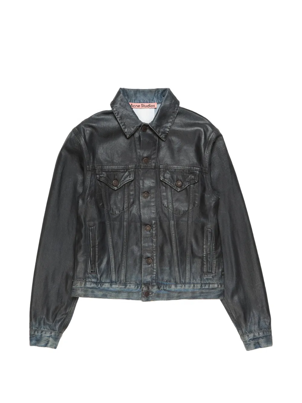 Куртка на пуговицах Acne Studios, черный