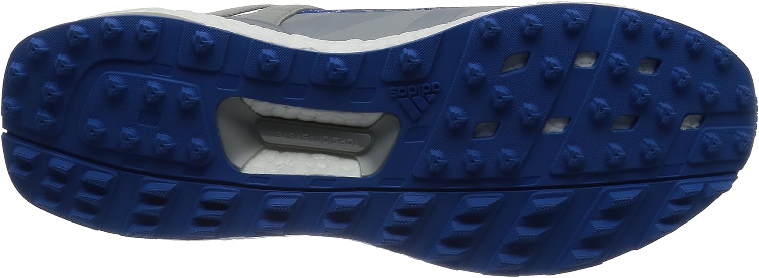Мужские гольф-кроссовки Adidas Golf Crossknit Boost, серый белый — фото 4