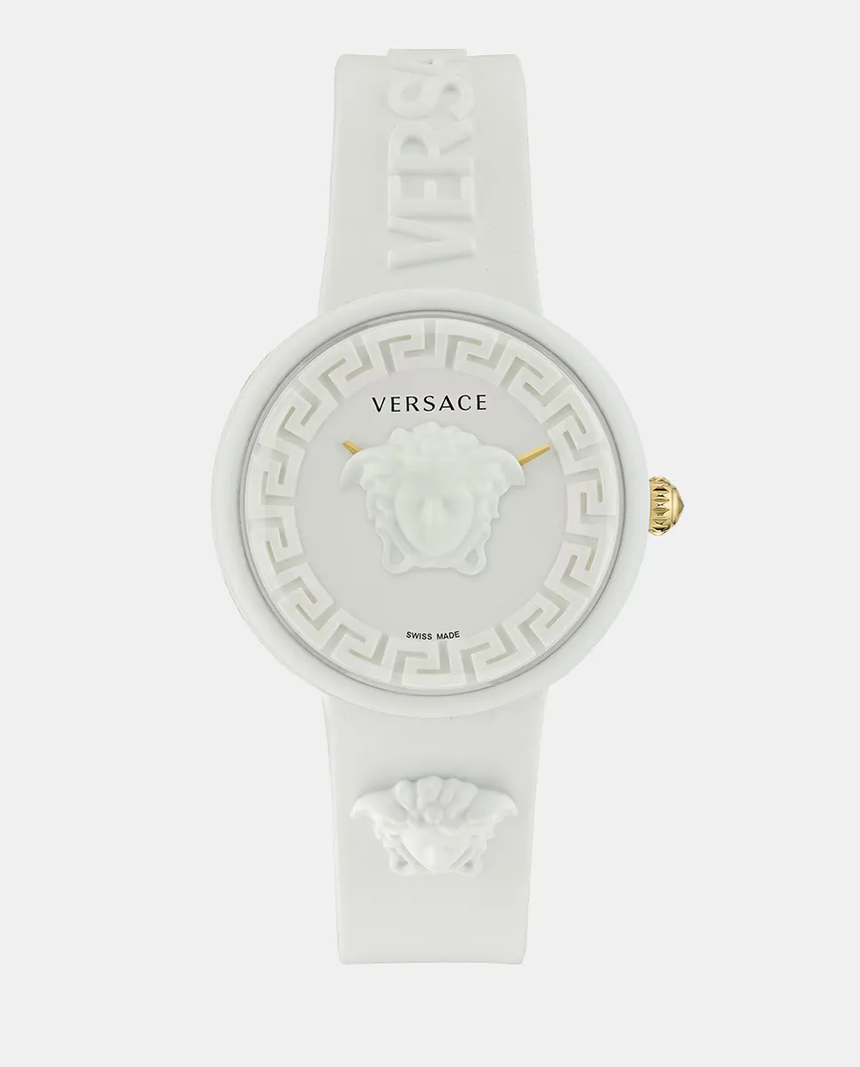 

Medusa Pop VE6G00123 белые силиконовые женские часы Versace, белый