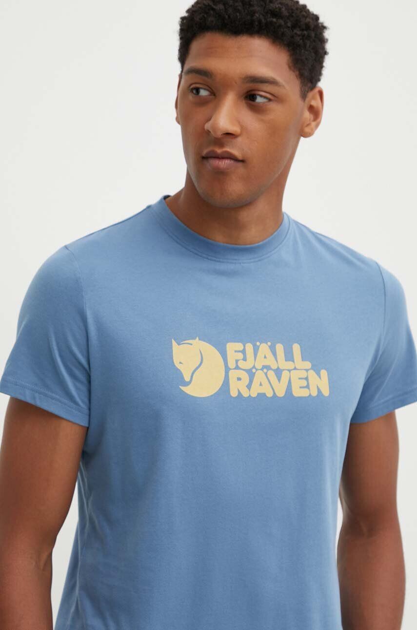 

Футболка с логотипом Fjallraven, синий