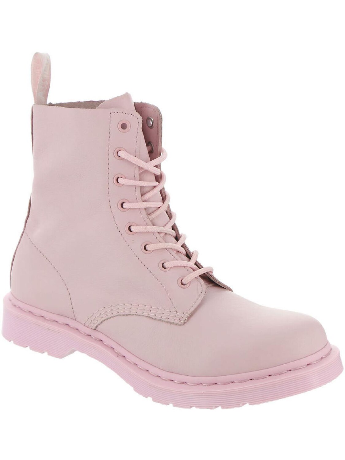 

Женские армейские ботинки 1460 Pascal Dr. Martens, цвет Chalk/Pink