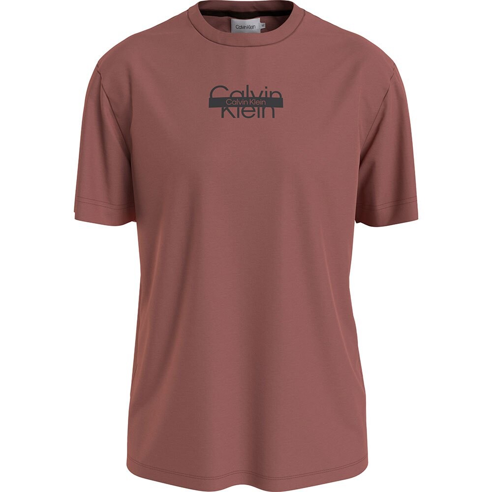 

Футболка с коротким рукавом Calvin Klein Cut Through Logo, фиолетовый