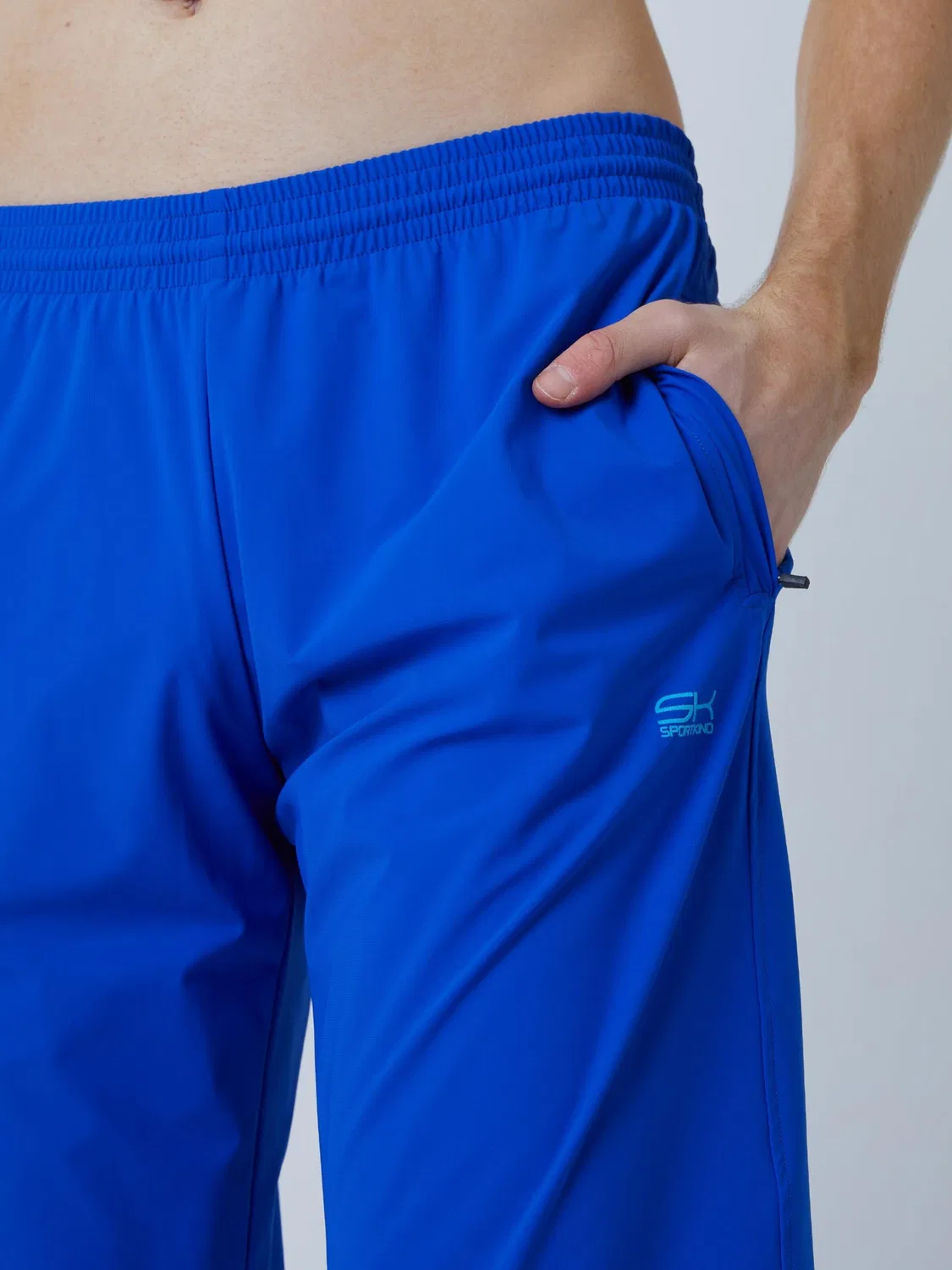 Спортивные брюки Sportkind Regular, цвет кобальтово-синий — фото 4