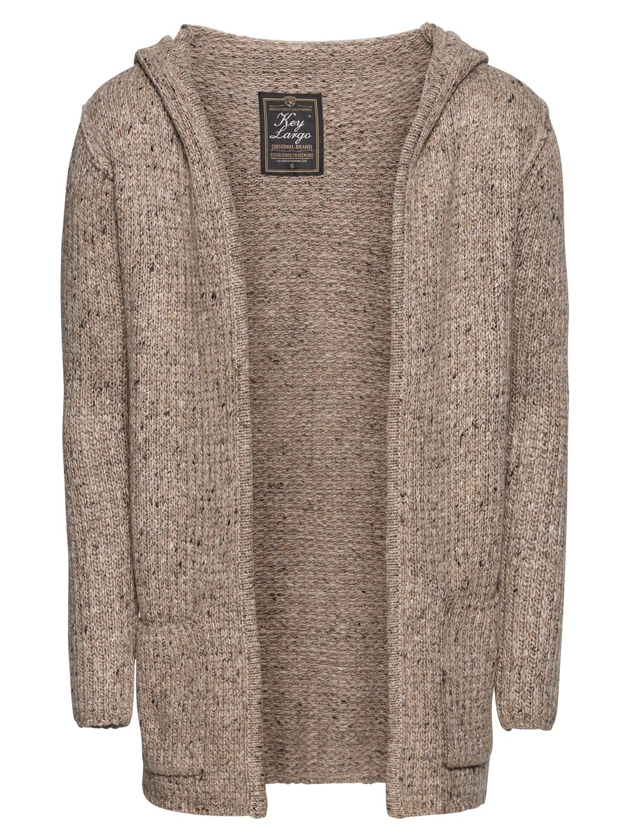

Вязаный кардиган Key Largo, цвет mottled brown