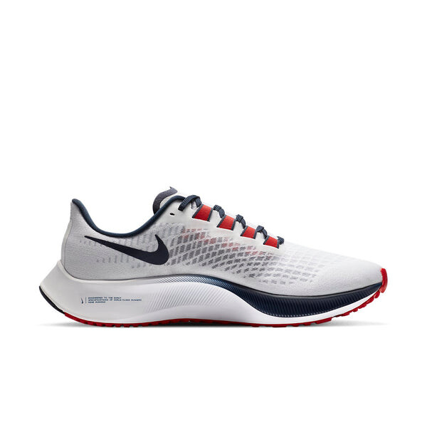 Кроссовки air zoom pegasus 37 Nike, белый — фото 2