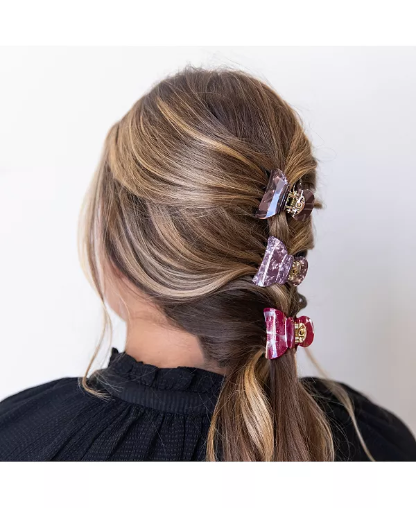 Женский набор зажимов-коготьов в тонах драгоценных камней Headbands Of Hope, assorted pre-pack — фото 3
