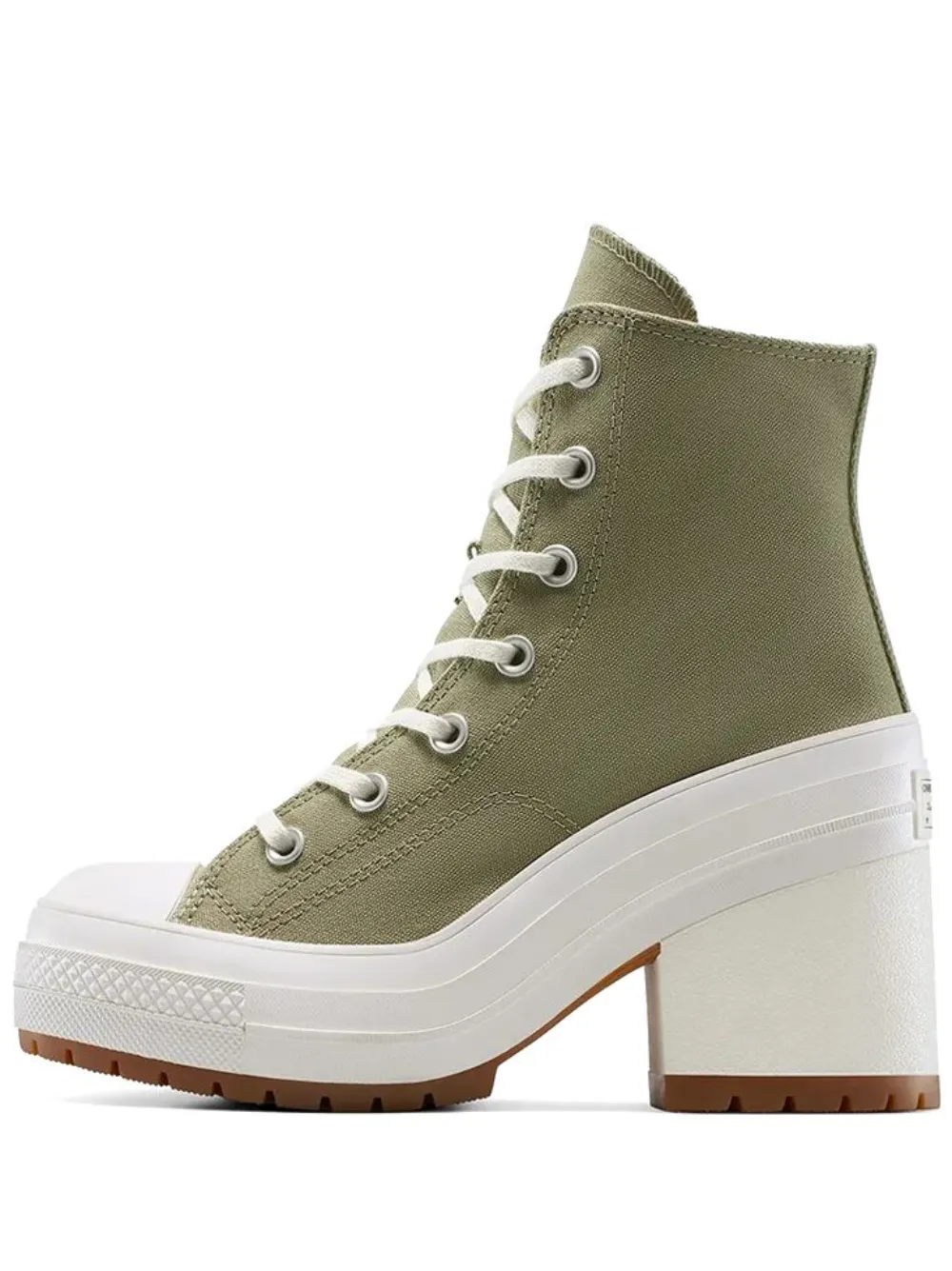 Ботинки Chuck 70 De Luxe 100 мм Converse, зеленый