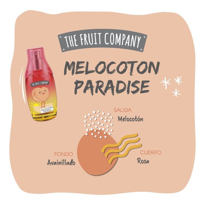 

Туалетная вода унисекс Eau de Toilette The Fruit Company, Melocotón