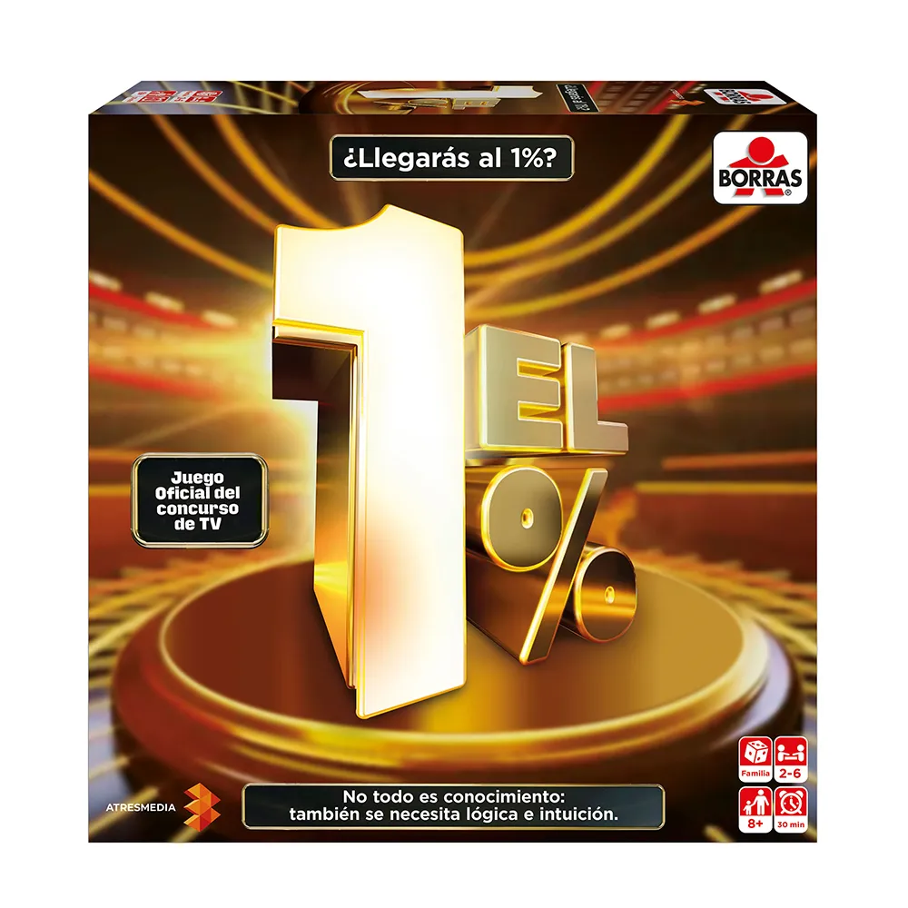 

Настольная игра Educa El 1%, золотой