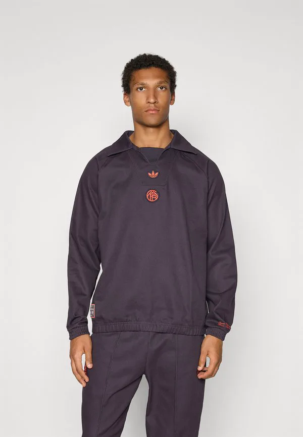 Куртка-Борцовка fc бавария мюнхен icon drill top для активного отдыха Adidas Originals, Aurora Black — фото 3