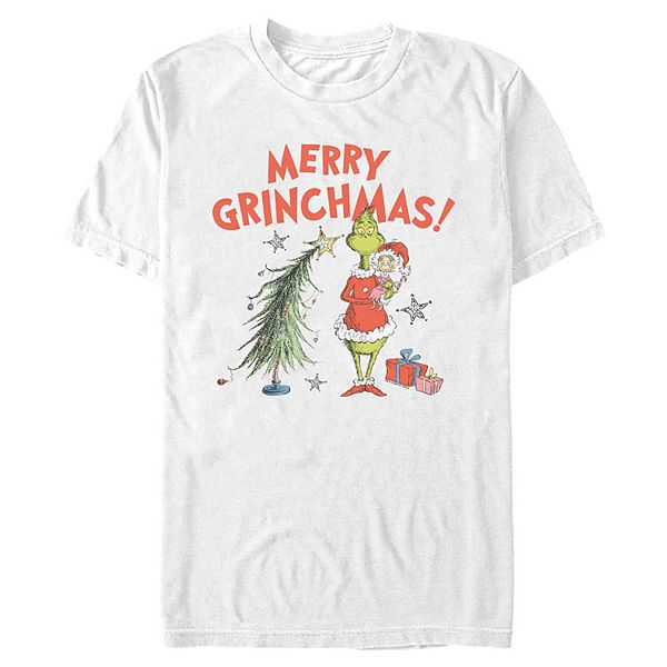 

Футболка с принтом Dr Seuss Merry Mas Grinch