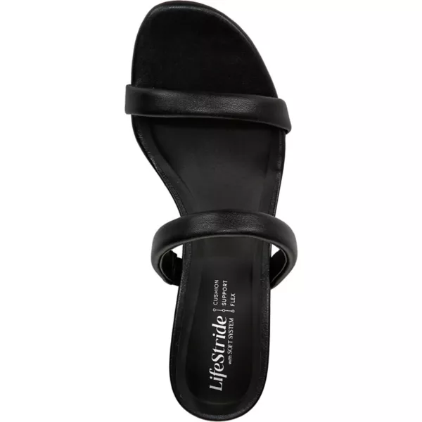Женские босоножки Nalani на ремешках Lifestride, цвет black faux leather — фото 4